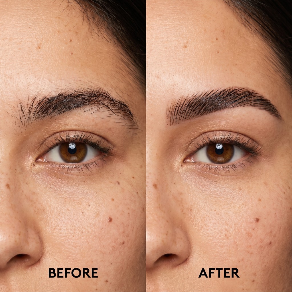 Professional brow lamination — production quality standards